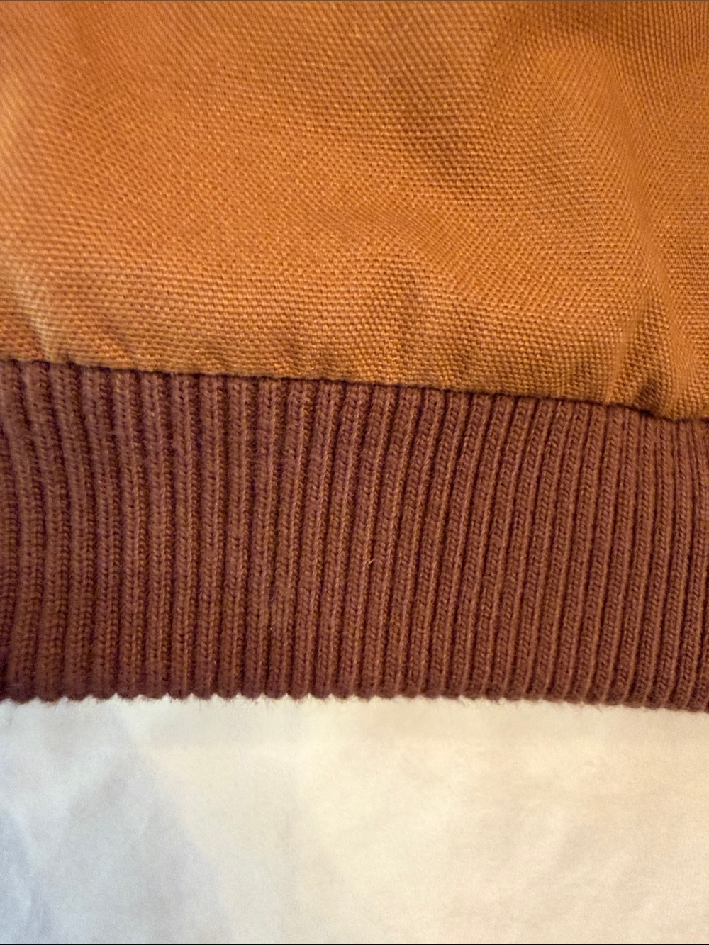 Like new! Carhartt Chestnut Hooded Work Jacket for Kids, sz 4T - Picture 9 of 12